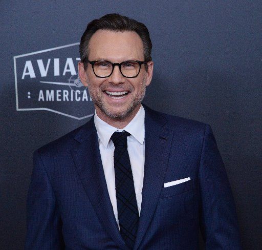 Actor Christian Slater arrives for the 22nd annual Hollywood Film Awards in Beverly Hills, California on November 4, 2018. Photo by Jim Ruymen\/