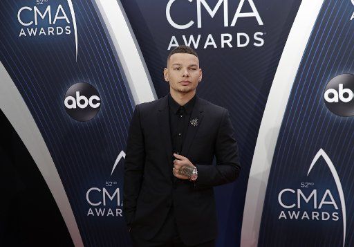 Kane Brown arrives on the red carpet at the 52nd Annual Country Music Association Awards on November 14, 2018 at Bridgestone Arena in Nashville. Photo by John Angelillo\/