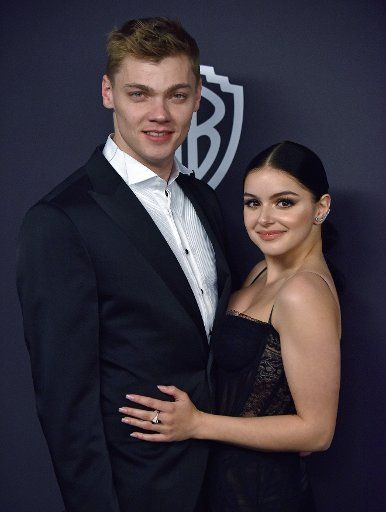 Ariel Winter (R) and Levi Meaden attend the 20th annual InStyle and Warner Brothers Golden Globes After-Party at the Beverly Hilton in Beverly Hills, California on January 6, 2019. Photo by Christine Chew\/