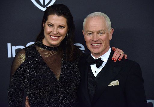 Neal McDonough (R) and his wife Ruve attend the 20th annual InStyle and Warner Brothers Golden Globes After-Party at the Beverly Hilton in Beverly Hills, California on January 6, 2019. Photo by Christine Chew\/