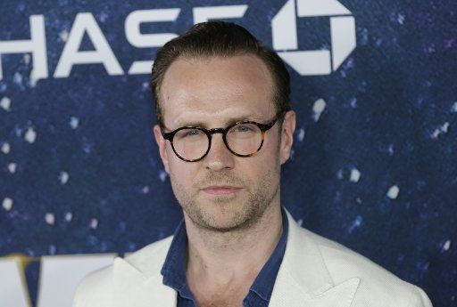 Rafe Spall arrives on the red carpet at the "Men In Black International" World Premiere at AMC Loews Lincoln Square 13 on June 11, 2019 in New York City. Photo by John Angelillo\/