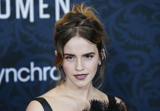 Emma Watson arrives on the red carpet at the "Little Women" World Premiere at Museum of Modern Art on Saturday, December 07, 2019 in New York City. Photo by John Angelillo\/