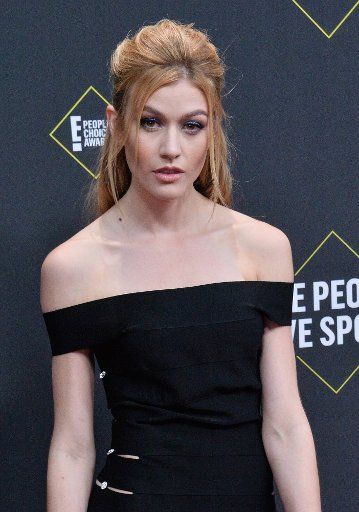 Actor Katherine McNamara arrives for the 45th annual E! People\