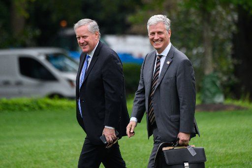 Mark Meadows, White House chief of staff, and Robert O\
