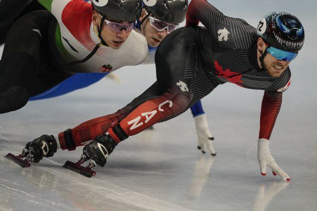 Pascal Dion of Canad competes during the Men\