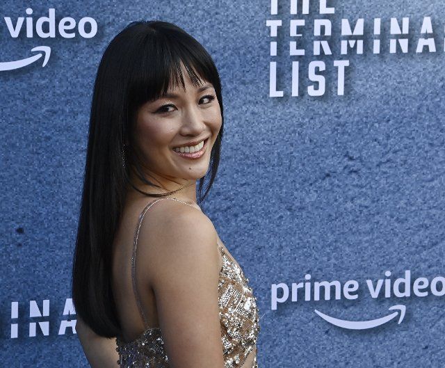 Cast member Constance Wu attends the premiere of the motion picture thriller "The Terminal List" at the DGA Theatre in Los Angeles on Wednesday, June 22, 2022. Storyline: A former Navy SEAL officer investigates why his entire platoon was ambushed during a high-stakes covert mission. Photo by Jim Ruymen