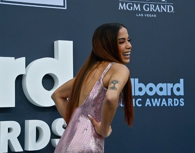 Anitta attends the annual Billboard Music Awards held at the MGM Grand Garden Arena in Las Vegas, Nevada on May 15, 2022. Photo by Jim Ruymen