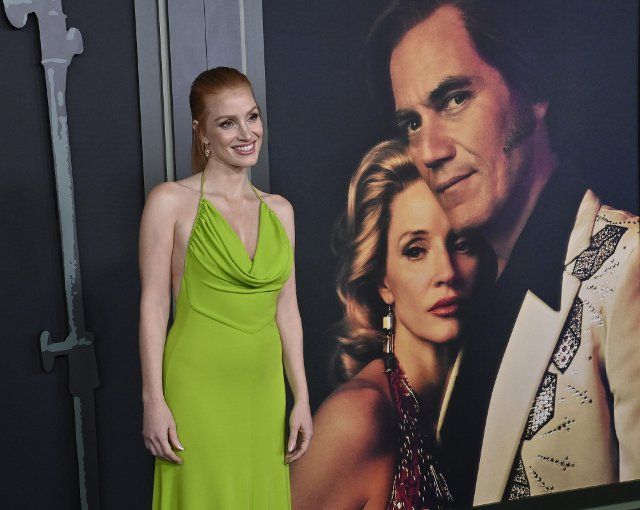 Cast member Jessica Chastain attends the premiere of Showtime\