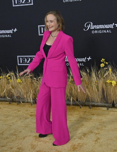 Cast member Jennifer Ehle attends the premiere of Paramount+\