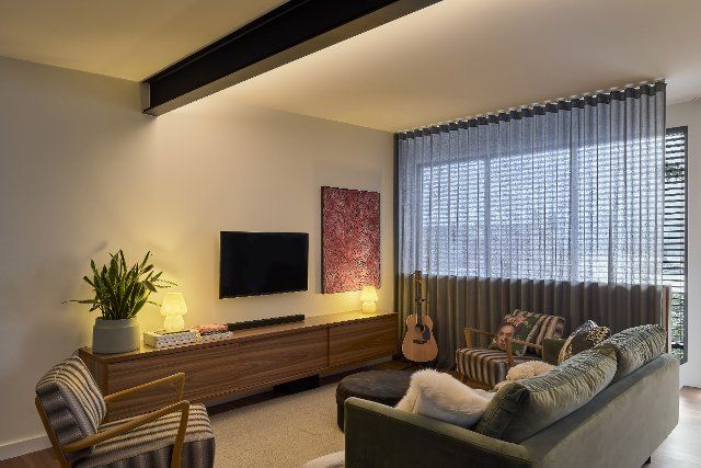 Main living space. Birchgrove House, Sydney, Australia. Architect: TW Architects, 2021