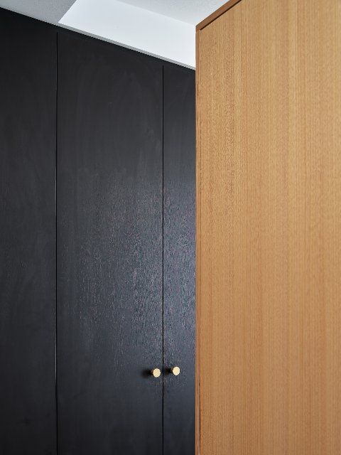 Bedroom joinery detail. Birchgrove House, Sydney, Australia. Architect: TW Architects, 2021