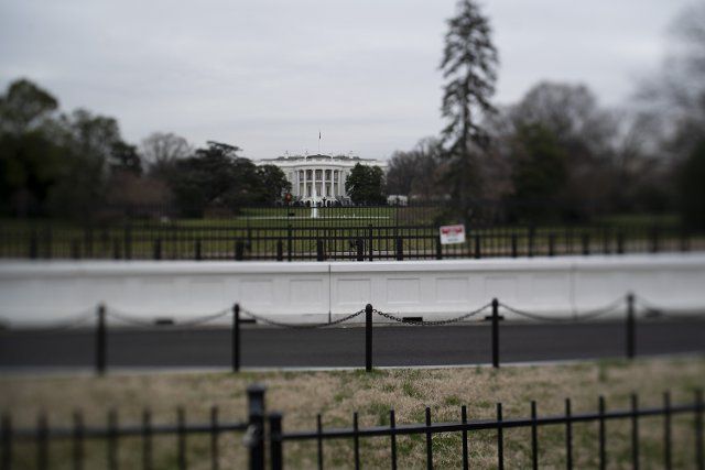 (200312) -- WASHINGTON D.C., March 12, 2020 (Xinhua) -- Photo taken on March 11, 2020 shows the White House in Washington D.C., the United States. U.S. President Donald Trump said on Wednesday night the country will suspend all travel from European countries except Britain for 30 days in a bid to fight the ongoing coronavirus outbreak. (Xinhua\/Liu Jie)