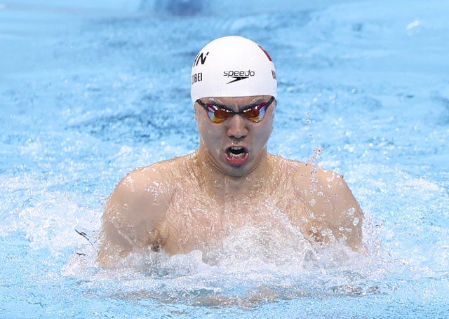 (210726) -- TOKYO, July 26, 2021 (Xinhua) -- Yan Zibei of China competes during the men\