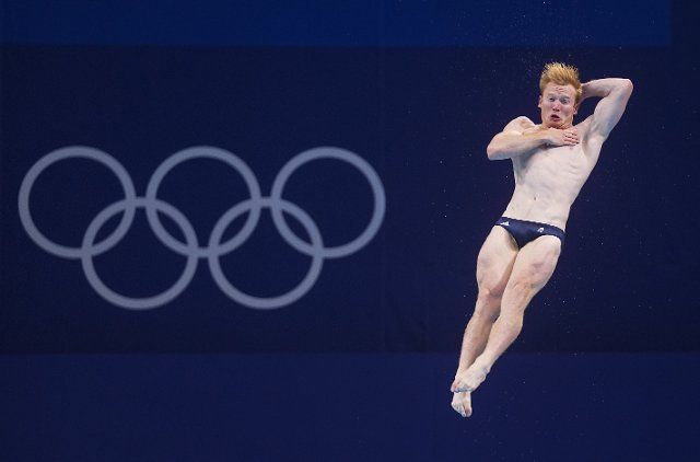 (210802) -- TOKYO, Aug. 2, 2021 (Xinhua) -- James Heatly of Great Britain competes during the men\