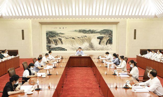 (220831) -- BEIJING, Aug. 31, 2022 (Xinhua) -- Li Zhanshu, a member of the Standing Committee of the Political Bureau of the Communist Party of China Central Committee and chairman of the National People\