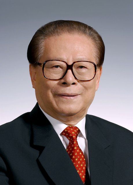 (221130) -- BEIJING, Nov. 30, 2022 (Xinhua) -- A file photo of Jiang Zemin. Jiang Zemin passed away due to leukemia and multiple organ failure in Shanghai at 12:13 p.m. on Nov. 30, 2022, at the age of 96. (Xinhua