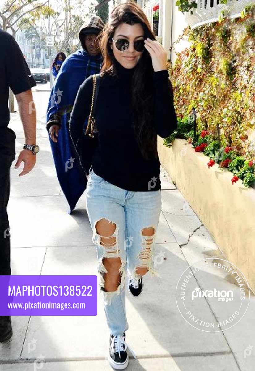 Kourtney Kardashian out shopping in Los Angeles