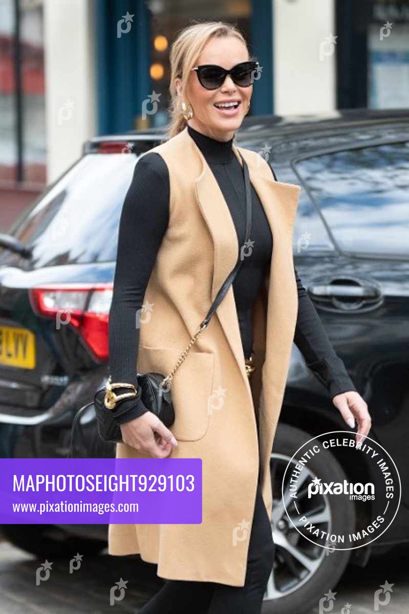 Amanda Holden - London Celebrity Sightings - 4 May 2021 - Heart Breakfast Show