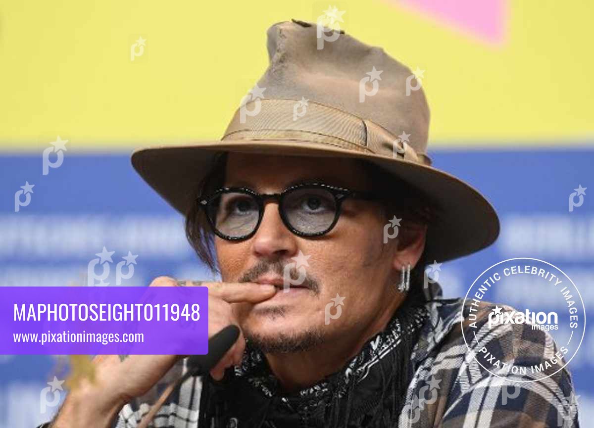 Johnny Depp at Minamata photo call at the 70th Berlin Film Festival.