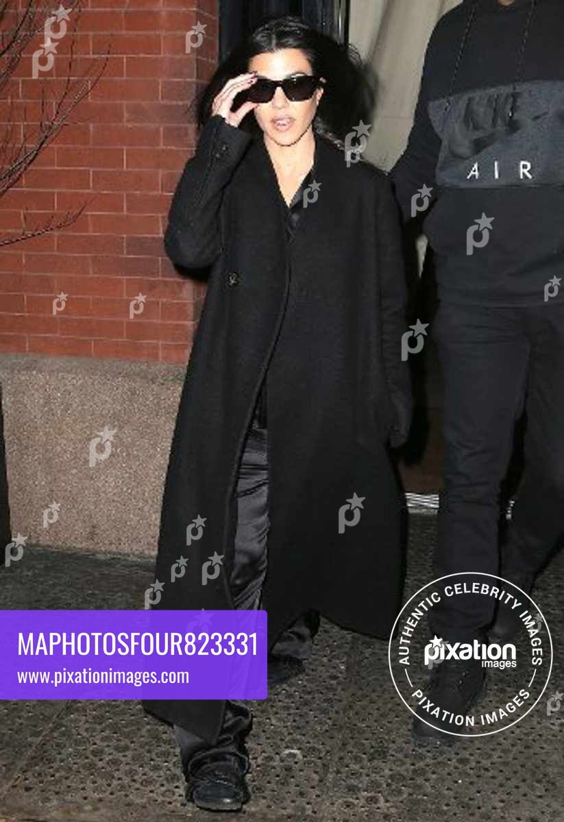 Kourtney Kardashian sighting in New York City