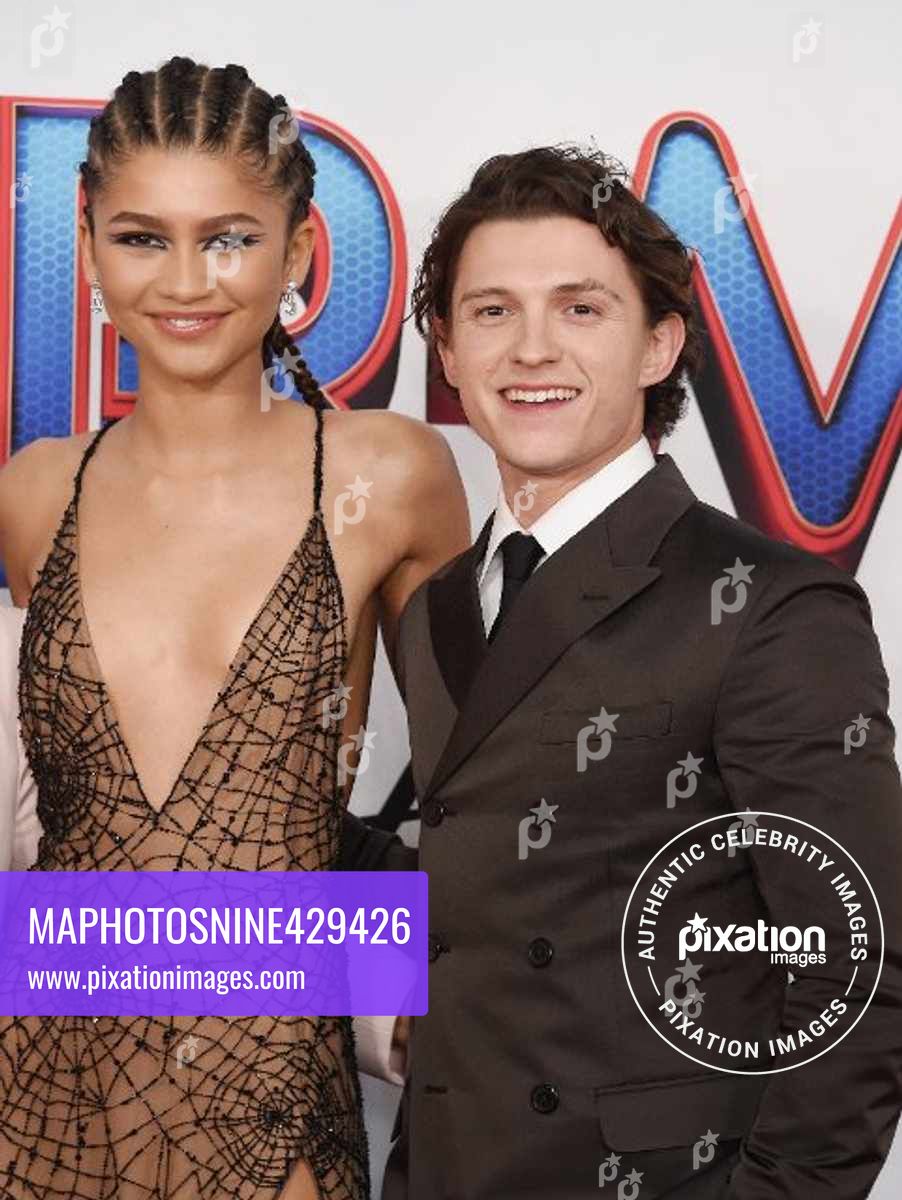 The Los Angeles Premiere of SPIDER-MAN: NO WAY HOME - Tom Holland and Zendaya