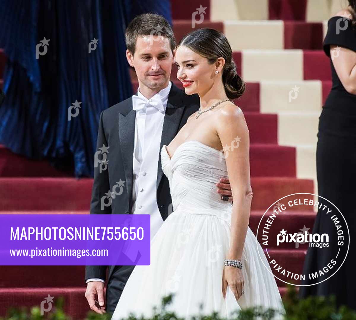 The 2022 Met Gala Celebrating "In America: An Anthology Of Fashion" in New York City - Arrivals, Miranda Kerr and Evan Spiegel