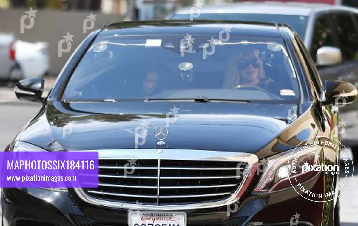 Kim Kardashian and Kourtney Kardashian filming KUWTK in Los Angeles