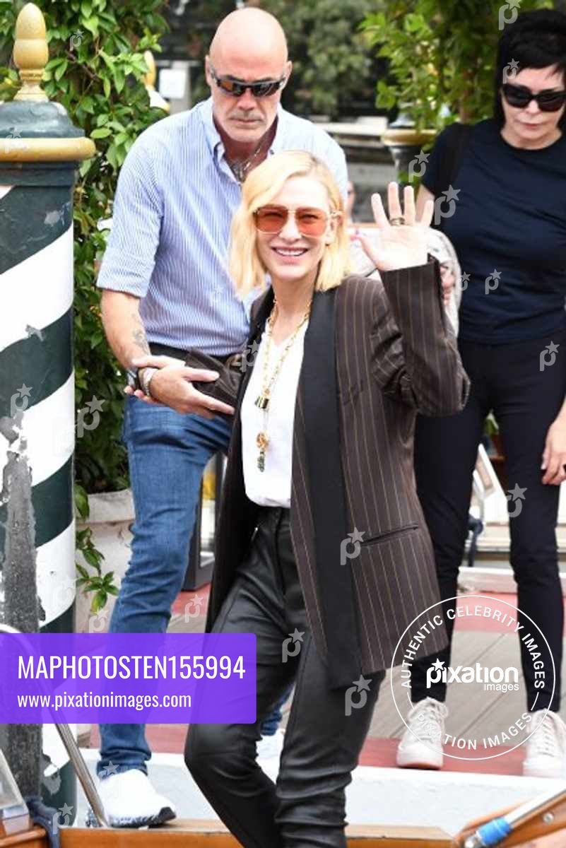Celebrity Sightings: 79th Venice International Film - Cate-Blanchett