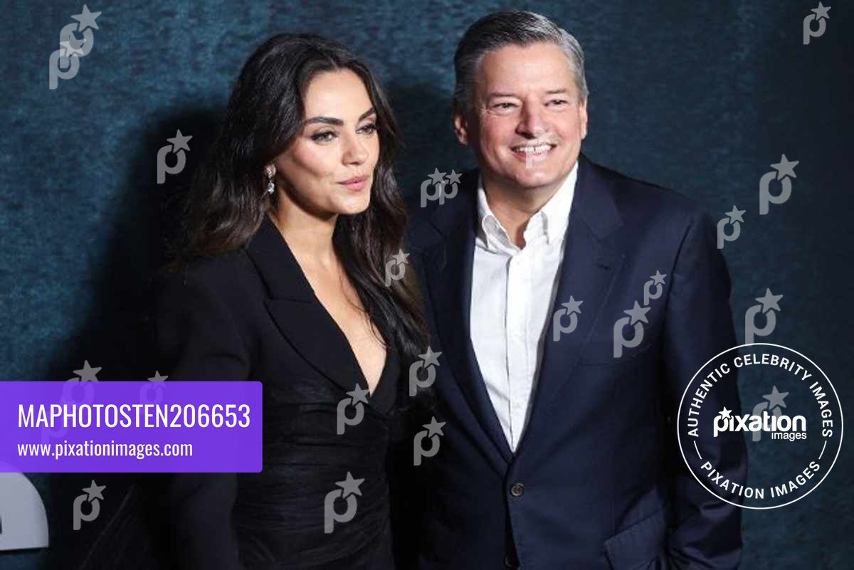 New York Premiere Of Netflix's 'Luckiest Girl Alive' - Mila Kunis and Ted S