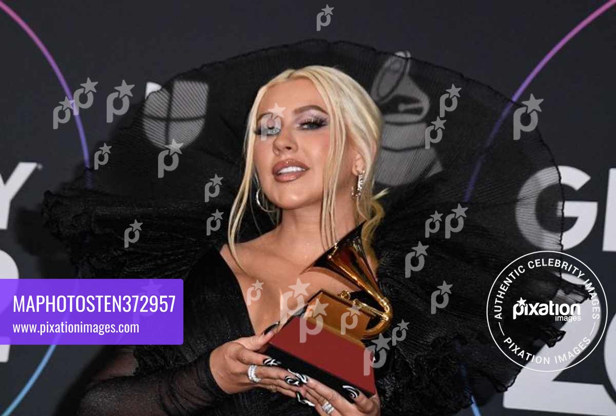 23rd Annual Latin Grammy Awards - Press Room - Christina Aguilera