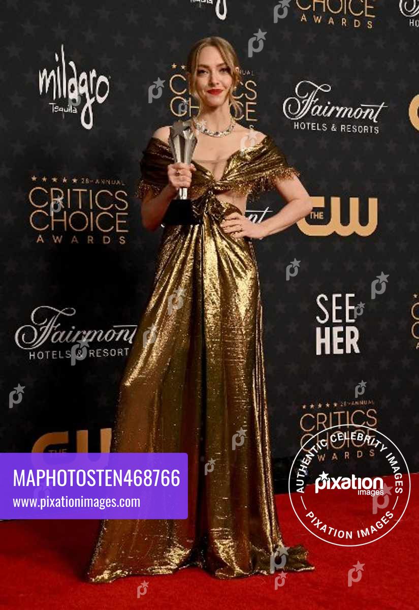 Critics Choice Awards 2023 - Pressroom - Amanda Seyfried