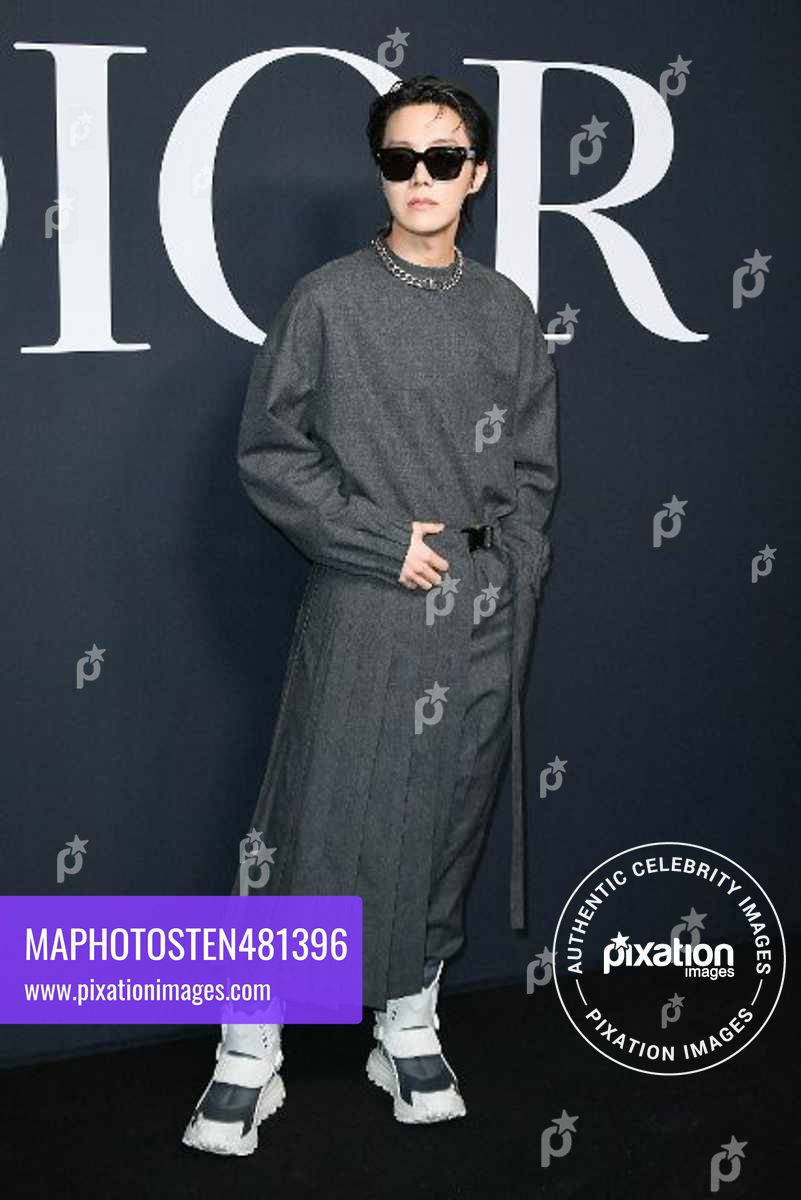 J-Hope from BTS attends the Dior show in Paris
