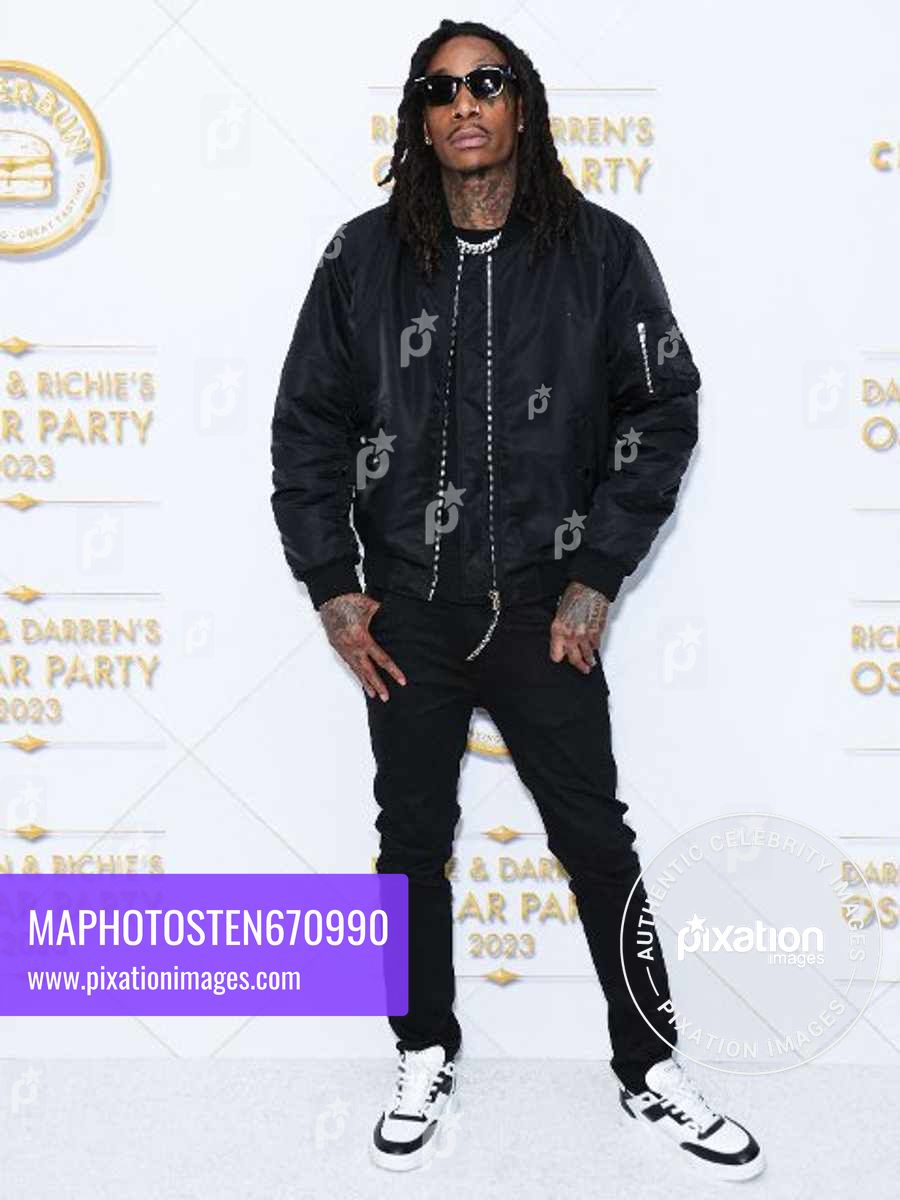 Darren Dzienciol and Richie Akiva Oscar Party 2023 - Wiz Khalifa