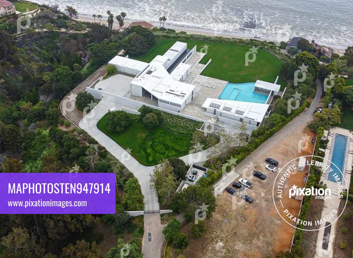 Pictured: Aerial Views Of Jay-Z & Beyoncé's Newly Purchased $200 Million Dollar Mega Mansion Located In Malibu, CA.