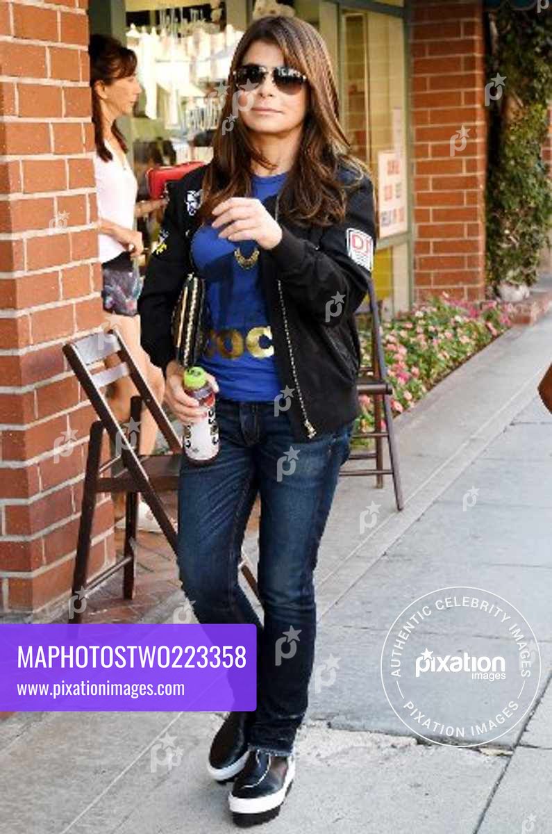 Paula Abdul out for some shopping in Beverly Hills